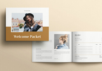 Welcome Packet Template Landscape