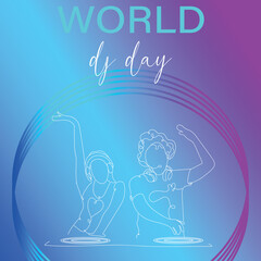 Poster for World DJ Day