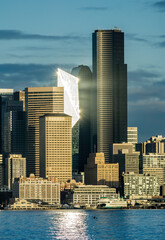 Fototapeta na wymiar Skyscrapers In Seattle 9