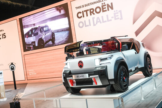 Citroen OLI electrique prototype salon auto Bruxelles 2023
