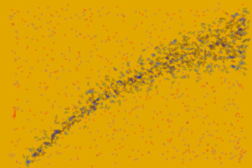 abstract background colored dots on yellow
