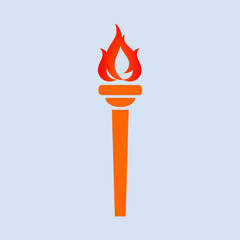 Torch vector icon