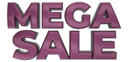 Big Sale And Mega Sale 3D