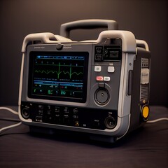 Obraz premium ECG Machine