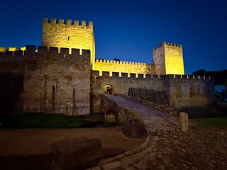 Castelo de São Jorge in Lissabon (Portugal)