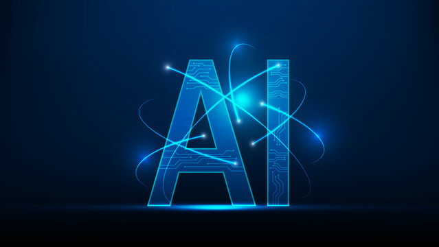 AI Artificial Intelligence and Machine Learning Concept, World sphere grid wave with binary code. Big data innovation technology. Global neural networks, Vector illustration