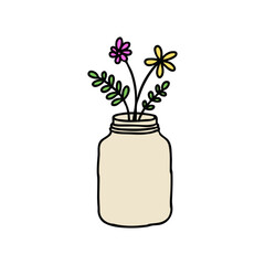 flower in a vase