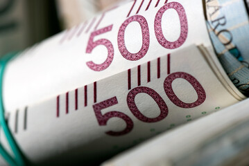 Polish 500 banknotes, polish money