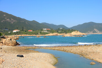 Fototapeta premium Beautiful Scenery of Shek O, Hong Kong