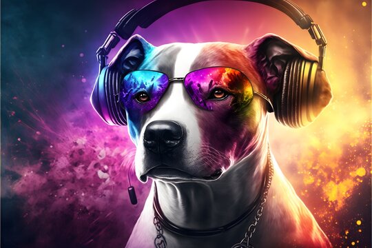 Get ready for a canine-themed EDM festival featuring dog DJs. The amazing lighting setup transforms the scene as the dog crowd dances and vibes to the electrifying music. Join the bark-tastic party