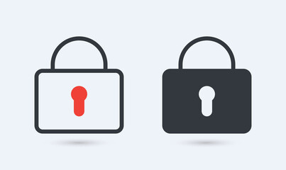 lock icon for web ui design