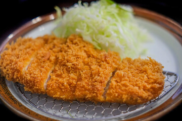 トンカツとキャベツ