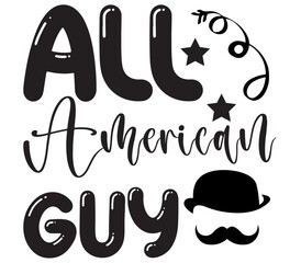All American Guy #2, Father's day SVG Bundle, Father's day T-Shirt Bundle, Father's day SVG, SVG Design, Father's day SVG Design