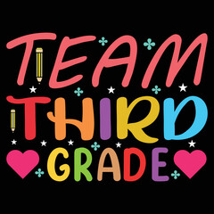 100 Days of school vector t-shirt design