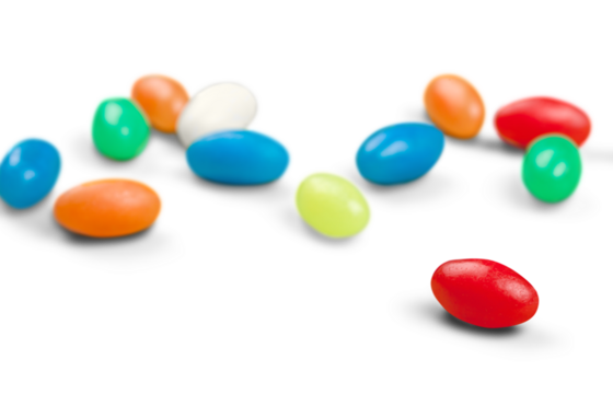 Green Jelly Bean, Standing out from the Crowd