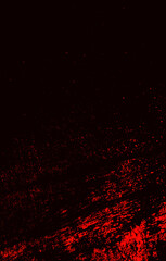 Illustration with dark and red abstract background.