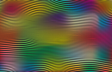 gradient abstract wavy line background