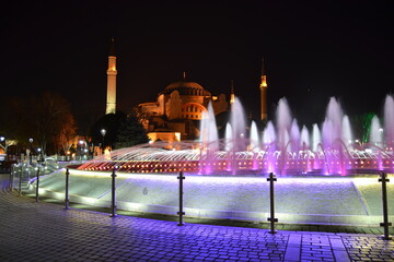 Fototapeta na wymiar Hagia Sophia mosque