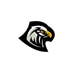 Obraz premium eagle head vector illustration