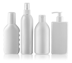 collection white beauty cream in the plastic tube