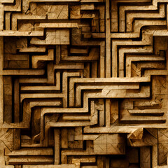 pattern of maze