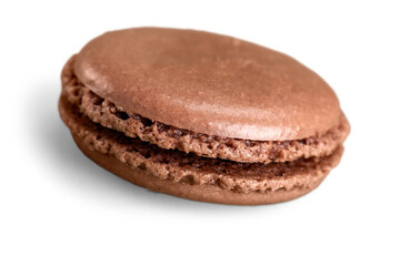 Colorful macaroons collection set of isolation on a white background