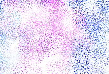 Light Purple vector texture with colored lines.