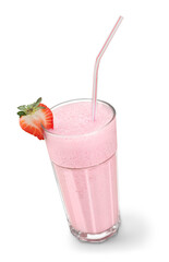 Organic Strawberry Smoothie made with health Ingredients