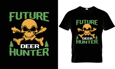 I will create hunting t shirt design