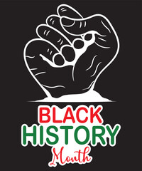 Black History Month T-Shirt Design