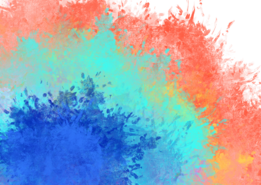 abstract watercolor background with splashes