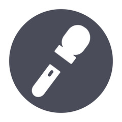 No mic icon stop record
