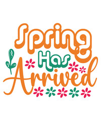 Fototapeta premium Spring SVG Bundle, Spring Shirt Svg for Cricut, Flower Market Svg, Hello Spring Bundle Svg Cut file, Welcome Spring Svg, Dxf, Png, Eps