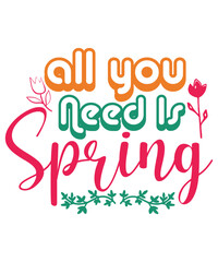 Spring SVG Bundle, Spring Shirt Svg for Cricut, Flower Market Svg, Hello Spring Bundle Svg Cut file, Welcome Spring Svg, Dxf, Png, Eps