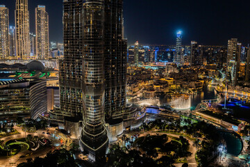 Dubai, UAE, Downtown, Burj Khalifa, Fountain