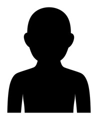 人物のシルエット