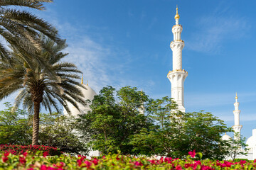 Whithe Grand Mosque Abu Dhabi