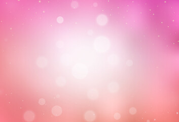 Light Pink vector background in Xmas style.