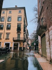 Fototapeta na wymiar verona streets
