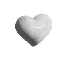 3d marble heart