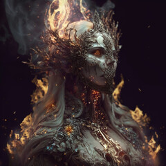 Obraz premium Queen of flame