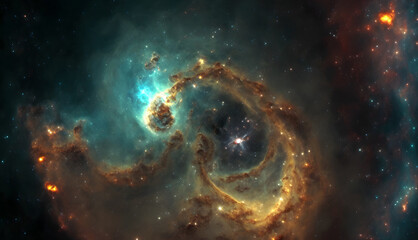 Obraz na płótnie Canvas Space Nebula Wallpapers
