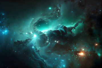 Cosmic Nebula Background