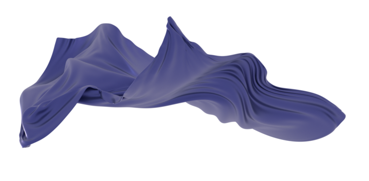 Abstract blue wave pattern, illustration