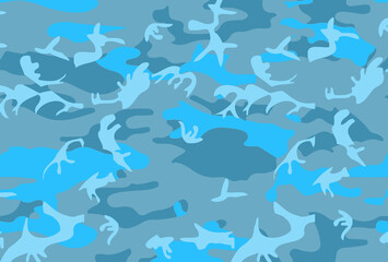 seamless pattern with deer camouflage pattern  