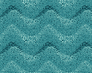 abstract background with waves blue