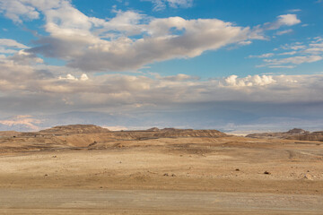 sunset at Arava desert