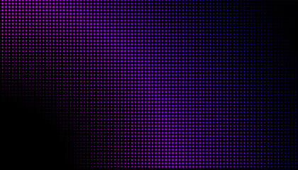 Halftone gradient pattern with blue and pink stars. Minimalism vector. Background for posters, sites, business cards, postcards, interior design