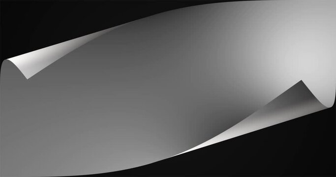 white paper folding background animation