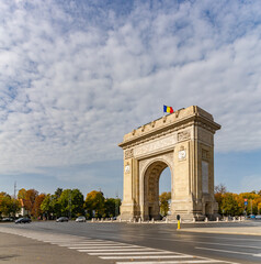 Obraz premium Arch of Triumph of Bucharest